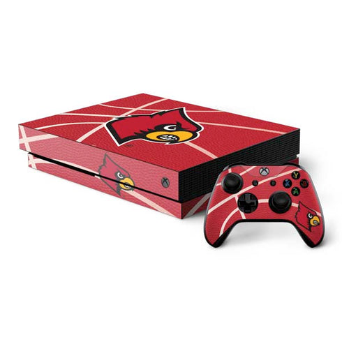 University of Louisville Red Basketball Xbox One Skins